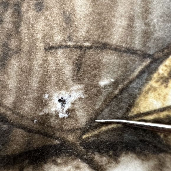 Walls Real tree Hardwoods Heavy Canvas Fleece Lined Hunting Coat Sz L Tall  Rips - Picture 16 of 16